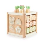 Grand cube d'activits bois fsc - lapin fine lapin fine xxl