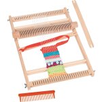 Grand m�tier � tisser en bois beige