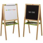 Grand tableau � dessin multifonctions en bois beige