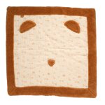 Grand tapis de jeu en double gaze de coton et sherpa - orsino beige