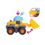 Grande chargeuse sur pneu abc multicolore