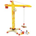 Grande grue jaune