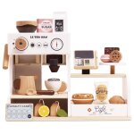 Grande machine � caf� barista blanc