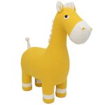 Grande peluche si�ge d appoint cheval yelow