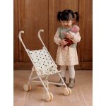 Grande poussette canne pour poupon coeur fondant