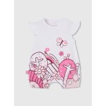 Grenouill�re en coton pour b�b� blanc