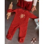 Grenouillre polaire avec broderie nel rouge