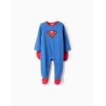 Grenouillre polaire avec cape amovible superman bleu