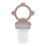 Grignoteur bb en silicone innovant caramel