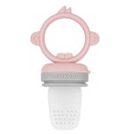 Grignoteur bb en silicone innovant rose