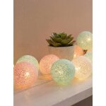 Guirlande boule lumineuse led usb t�l�command�e licorne
