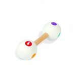Haltre maracas confetti blanc