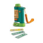 Hape - microscope en bambou pour enfants blanc