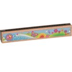 Harmonica peace and love bleu
