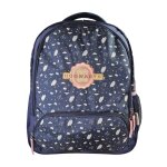 Harry potter - sac � dos enfant - bleu nuit - 2 compartiments bleu