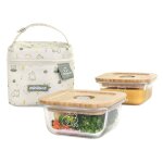 Hermtiques et sac isotherme ecosquare frog blanc