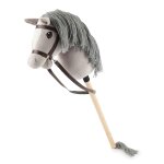 Hobby horse - cheval b�ton taille s gris
