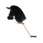 Hobby horse - cheval b�ton taille m noir