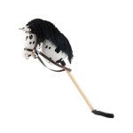 Hobby horse - cheval b�ton taille s pie noir