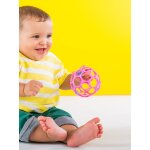 Hochet balle sensorielle rose