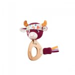 Hochet eco rosalie violet