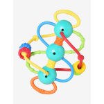 Hochet fils avec billes multicolore