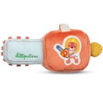 Hochet orange, blanc, jaune