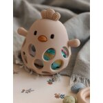 Hochet poussin en silicone �cru