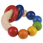 Hochet rondello orange