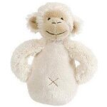 Hochet singe mickey crme beige