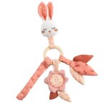 Hochet en velours - esmee rose