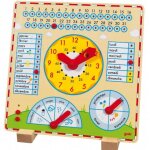 Horloge calendrier - jouet Éducatif pour enfants multicolore Horloge calendrier - jouet Éducatif pour enfants multicolore