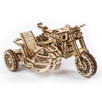 Horloge steampunk 2. 0 maquette m�canique en bois � construire, puzzle 3d d�coratif brown