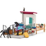 Horse club box � cheval avec jument et poulain multicolore