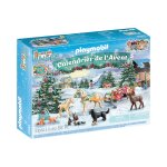 Horses of waterfall calendrier de l'avent equestre 71345 multicolore