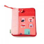 Housse carnet de sant� for�t rose