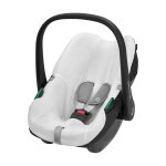 Housse en coton bio pour cosi pebble s / cabriofix i - size blanc naturel