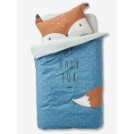 Housse de couette bb baby fox bleu