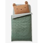 Housse de couette bb green forest vert
