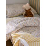 Housse de couette bb rversible giverny multicolore