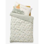 Housse de couette bb trek blanc imprim