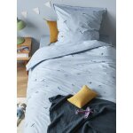 Housse de couette coton aviateur bleu