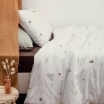 Housse de couette coton bio 1 personne petite plume petite plume Housse de couette coton bio 1 personne petite plume petite plume