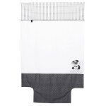 Housse de couette en coton - chao chao blanc