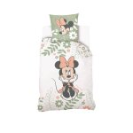 Housse de couette disney minnie coton vert