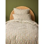 Housse de couette percale de coton alma sauge