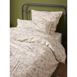 Housse de couette percale de coton alo�s vert