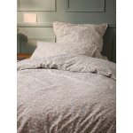 Housse de couette percale de coton mariette vert