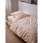 Housse de couette percale de coton mat�o imprim� rime multico