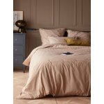 Housse de couette percale de coton vichy vichy curry
